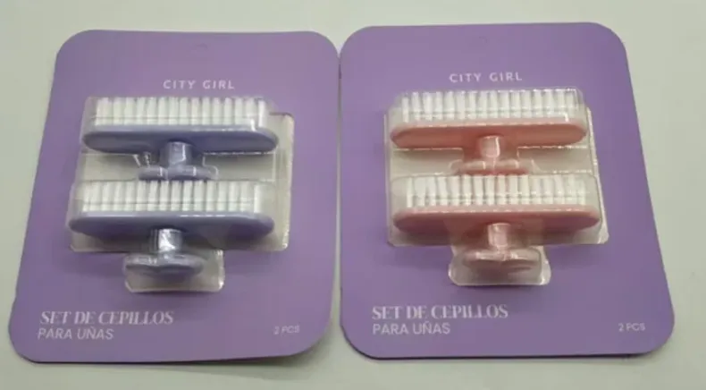 [PG-YJ28705-11] SET DE CEPILLO PARA UÑAS CITY GIRL – 2PCS