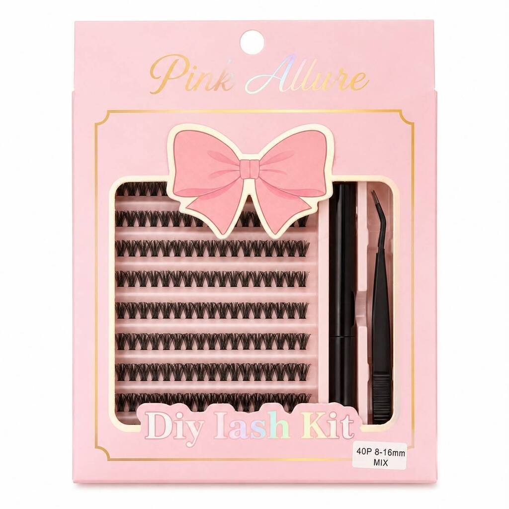[PL-502509] Kit de pestañas punto por punto 40D 8-16mm