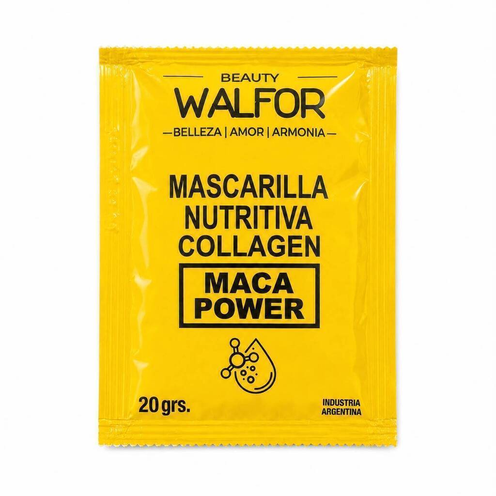 Mascarilla nutritiva COLLAGEN MACA POWER 20grs