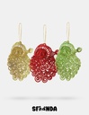 COLGANTES ARBOL NAVIDAD PCS*3