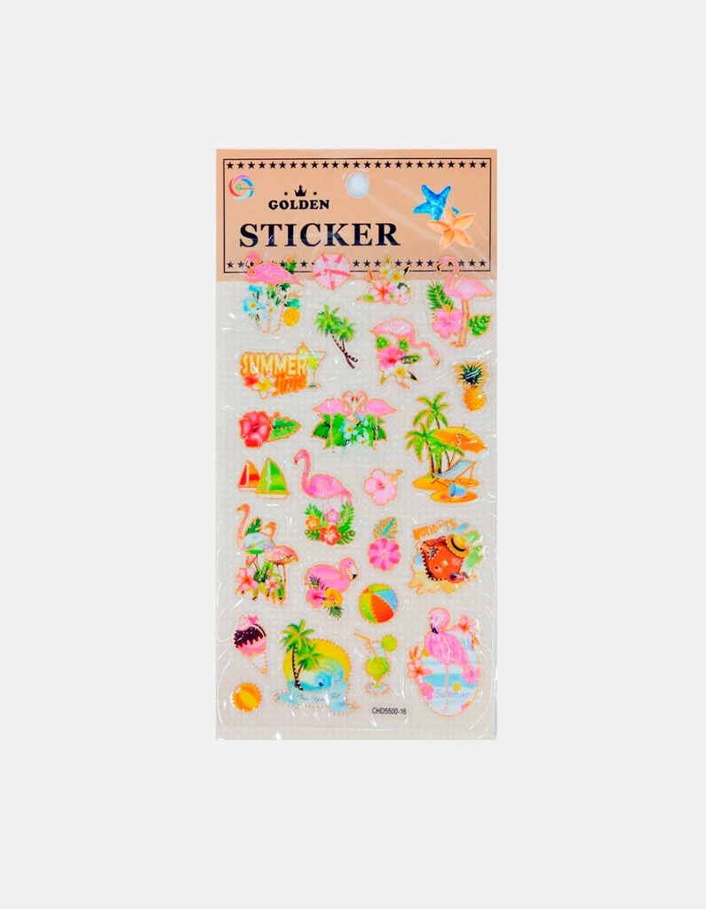 STICKER FLAMENCO/UNICORNIO