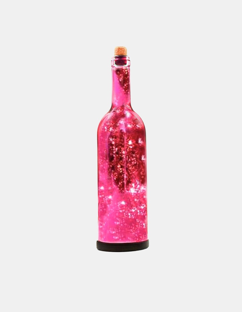 VELADOR LED BOTELLA 7.5*30
