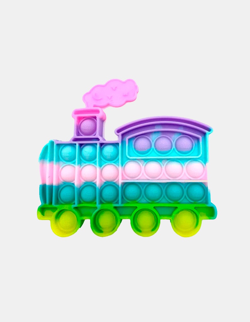 POP-IT MULTICOLOR TREN 14*13