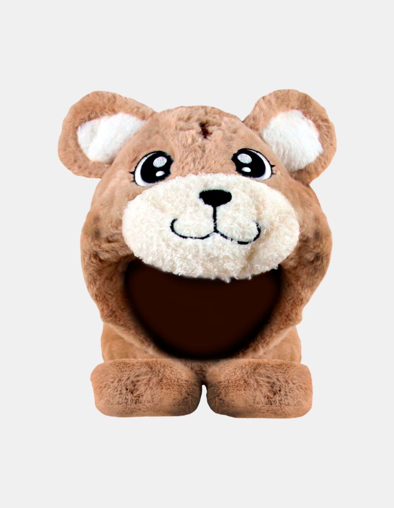 GORRO CON BUFANDA INFANTIL OSO