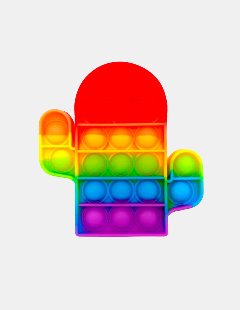 POP-IT MULTICOLOR CACTUS 12*11