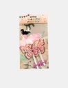 ADORNO PARA TORTA MARIPOSAS Y PRINCESA