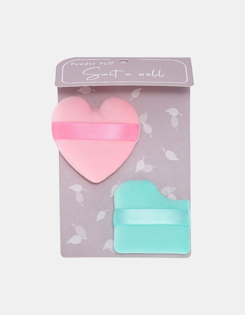 BORLAS DE MAQUILLAJE PCS*2