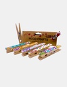 BROCHE DE MADERA BUHO 7.2*1CM PCS*7