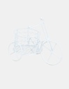 BICICLETA DE METAL PCS*12