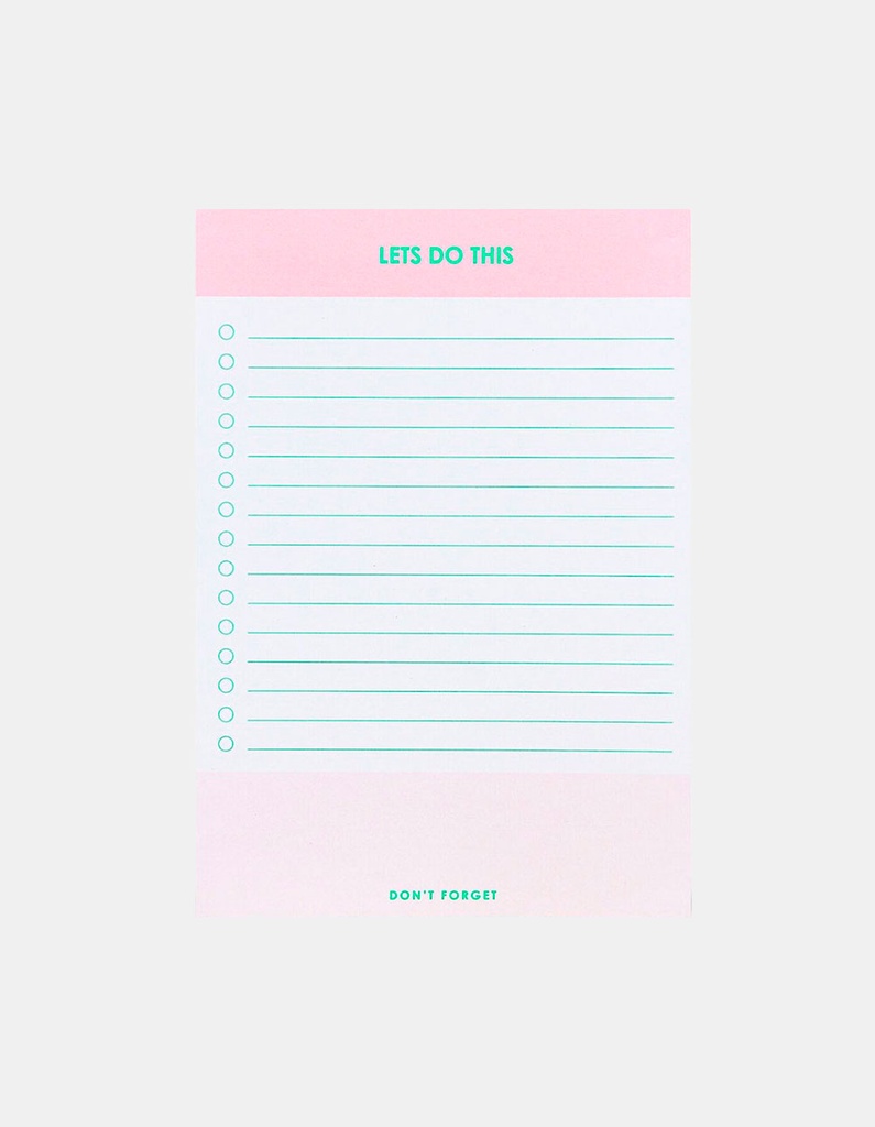 BLOCK DE NOTAS DE TAREA
