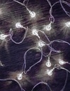 GUIRNALDA LED BOLITAS BLANCA 4M