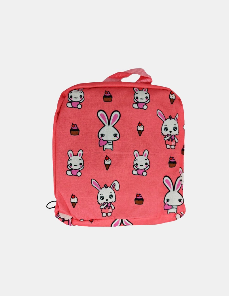 MOCHILA PLEGABLE ESTAMPADA 25*12*40