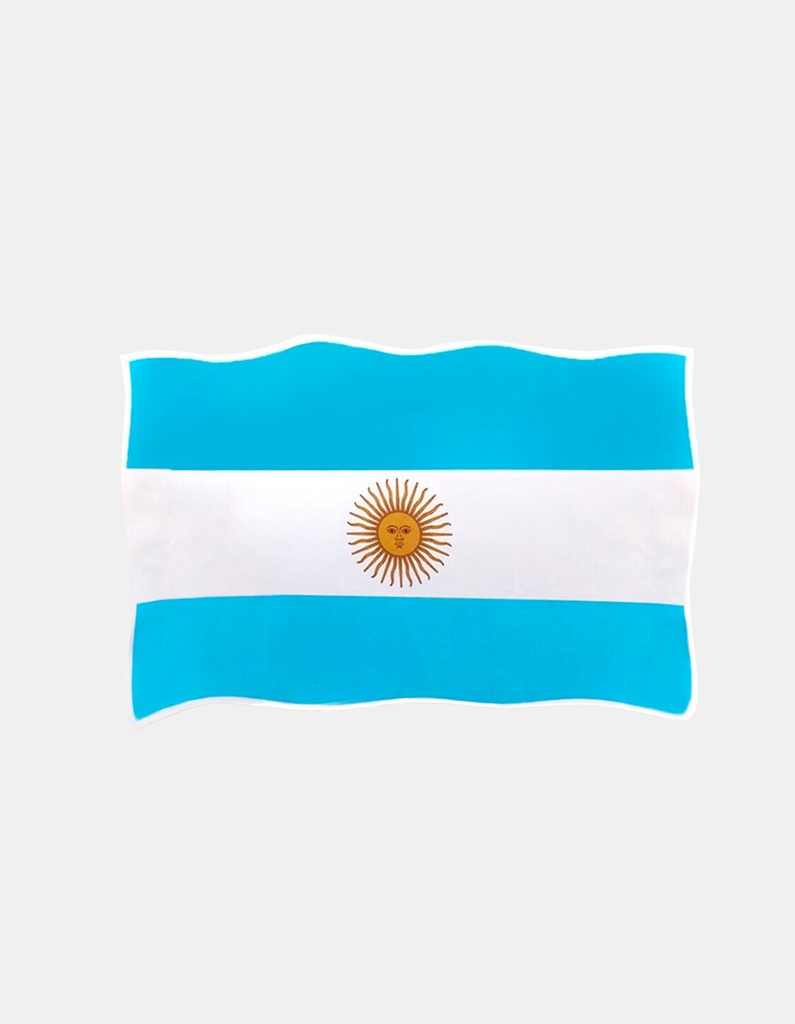 STICKER BANDERA ARGENTINA 24.7*33.5