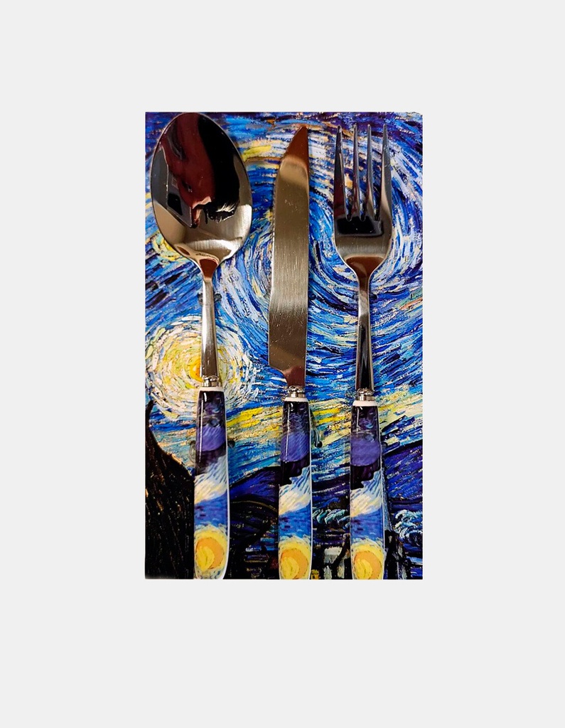 SET UTENSILIOS VAN GOGH PCS*3
