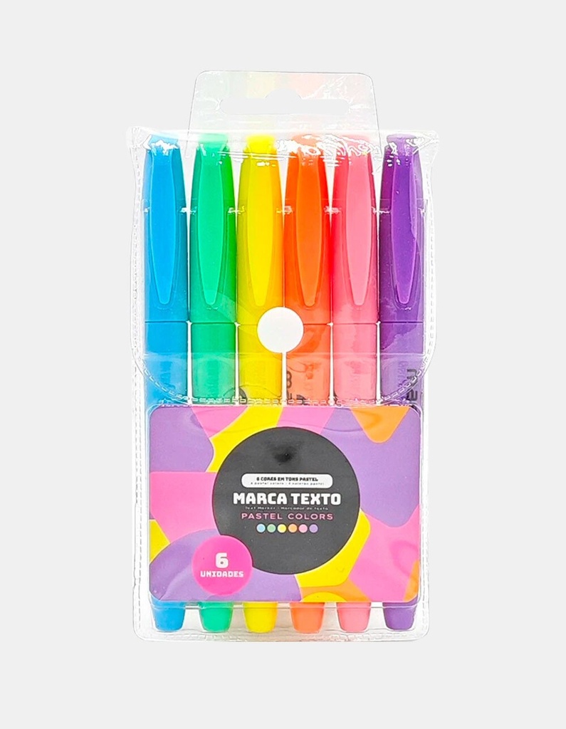 RESALTADOR PASTEL PCS*6