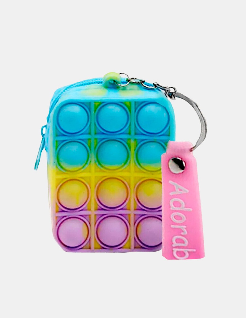 LLAVERO MONEDERO POP IT