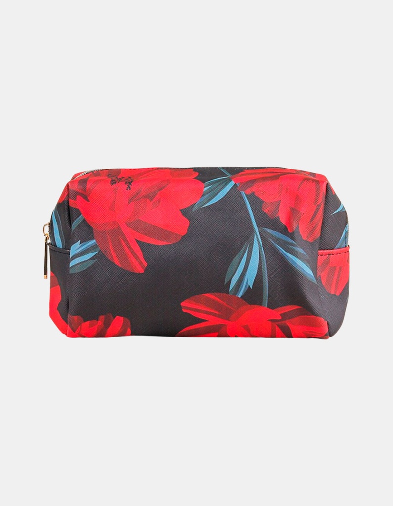 [PP-DA-08268] PORTACOSMETICO FLOREADO 19*8*12
