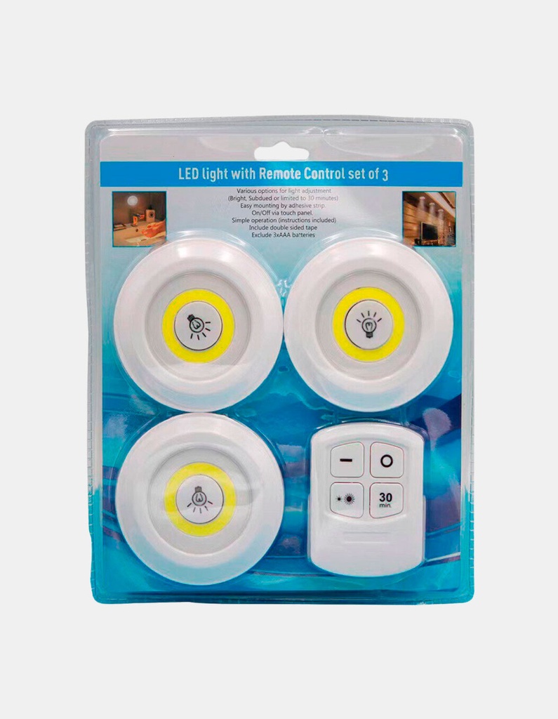 LUZ LED A CONTROL REMOTO