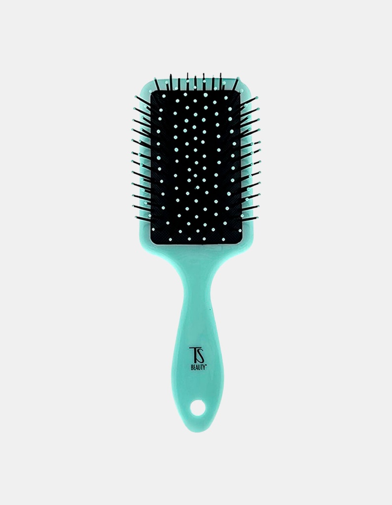 CEPILLO PARA CABELLO VERDE CON ESTAMPADO
