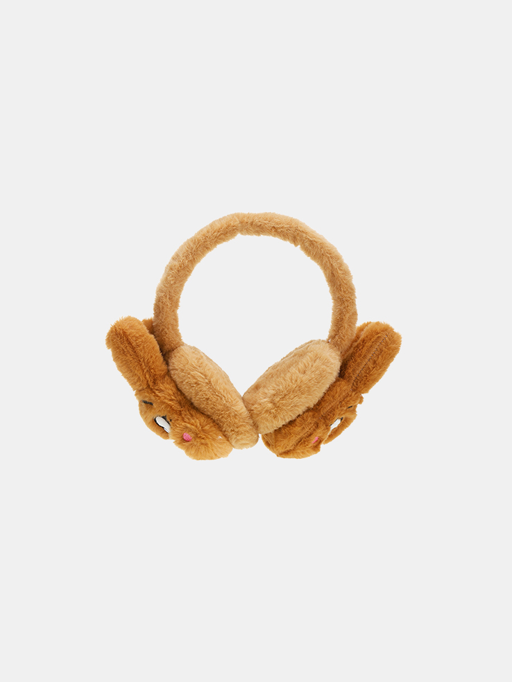 [PP-CF60349] OREJERAS DE PELUCHE CON DISEÑO DE CONEJO
