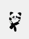 GORRO DE PELUCHE PANDA