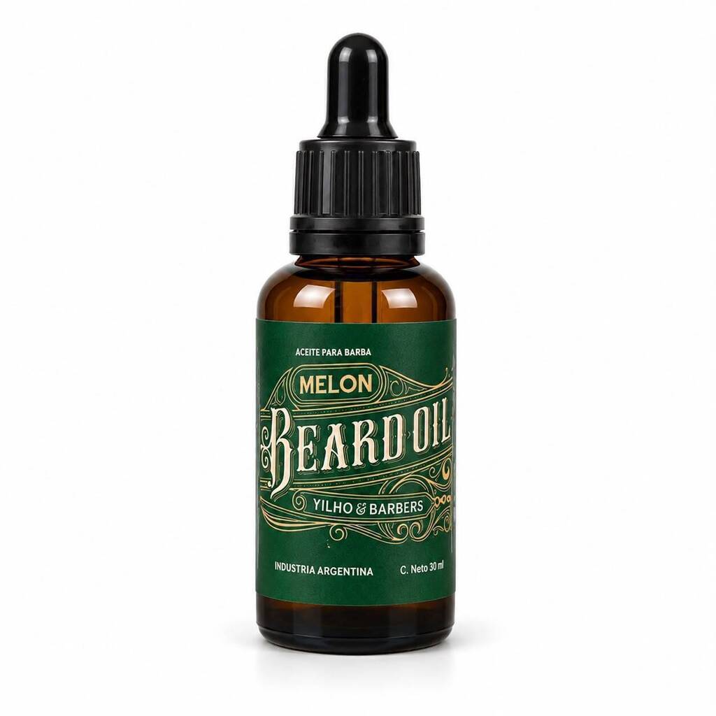 Aceite para barba en gotero MELON 30ml YILHO