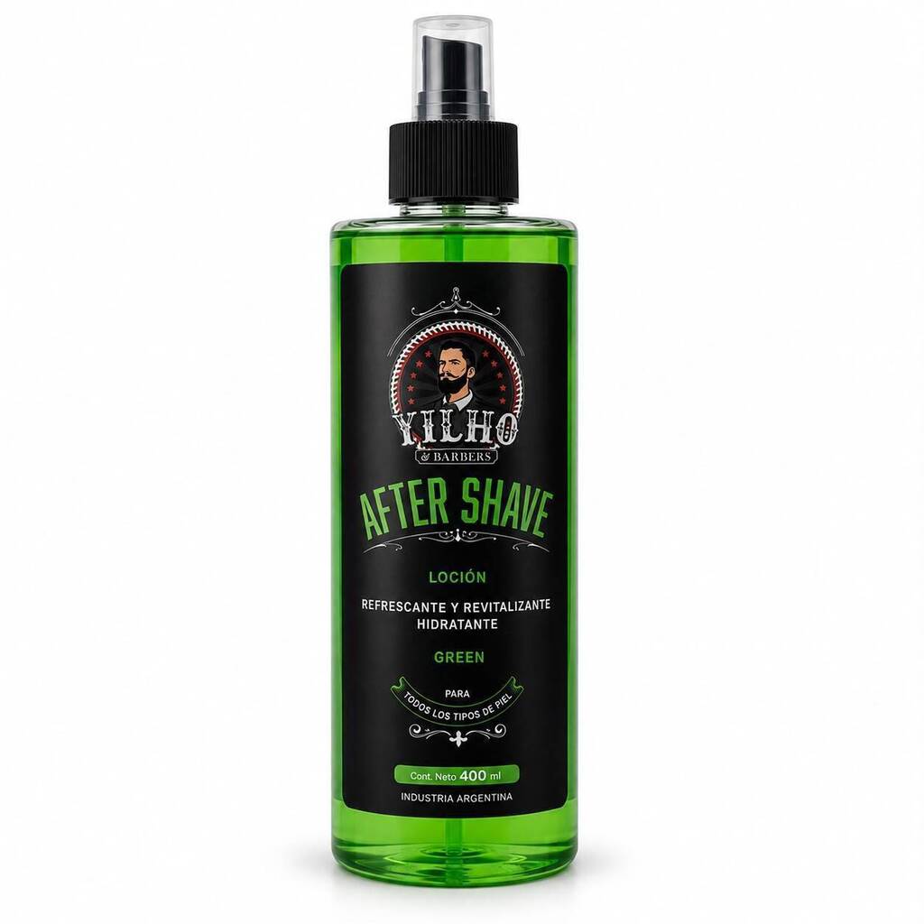 Locion AFTER SHAVE GREEN 400ml YILHO