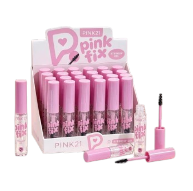 [PM-CS6847] GEL DE CEJAS TRANSPARENTE PINK 21