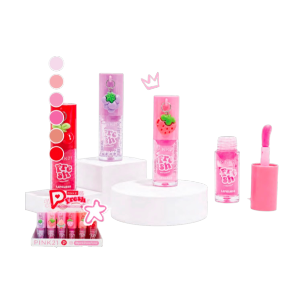 LIP GLOSS FRESH COLLECTION PINK 21