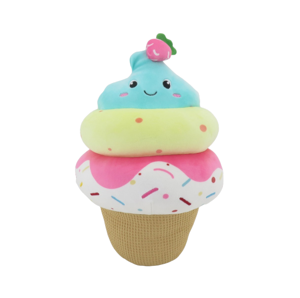 PELUCHE CONO DE HELADO 25 CM