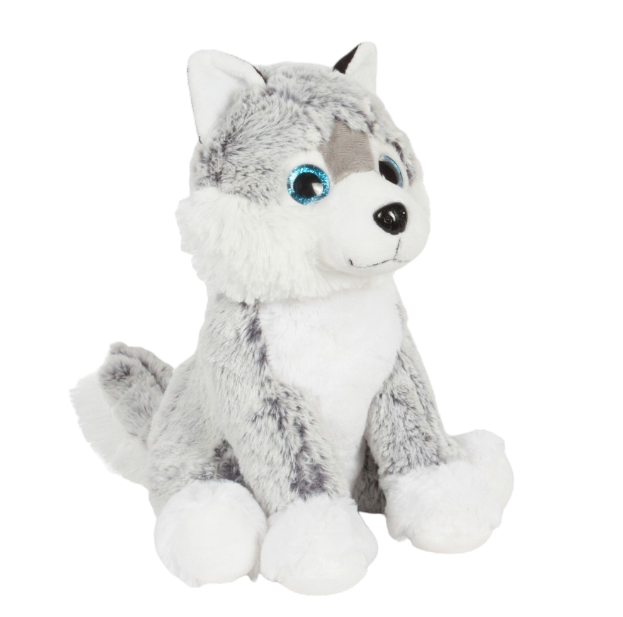 PELUCHE PERRO SIBERIANO 10.5 PULGADAS