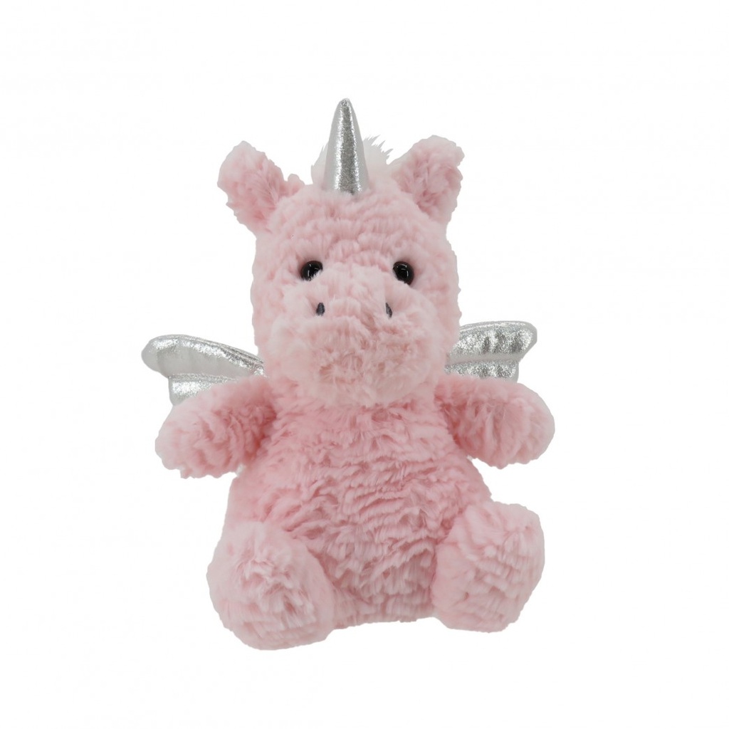 PELUCHE UNICORNIO ROSA 9.5 PULGADAS