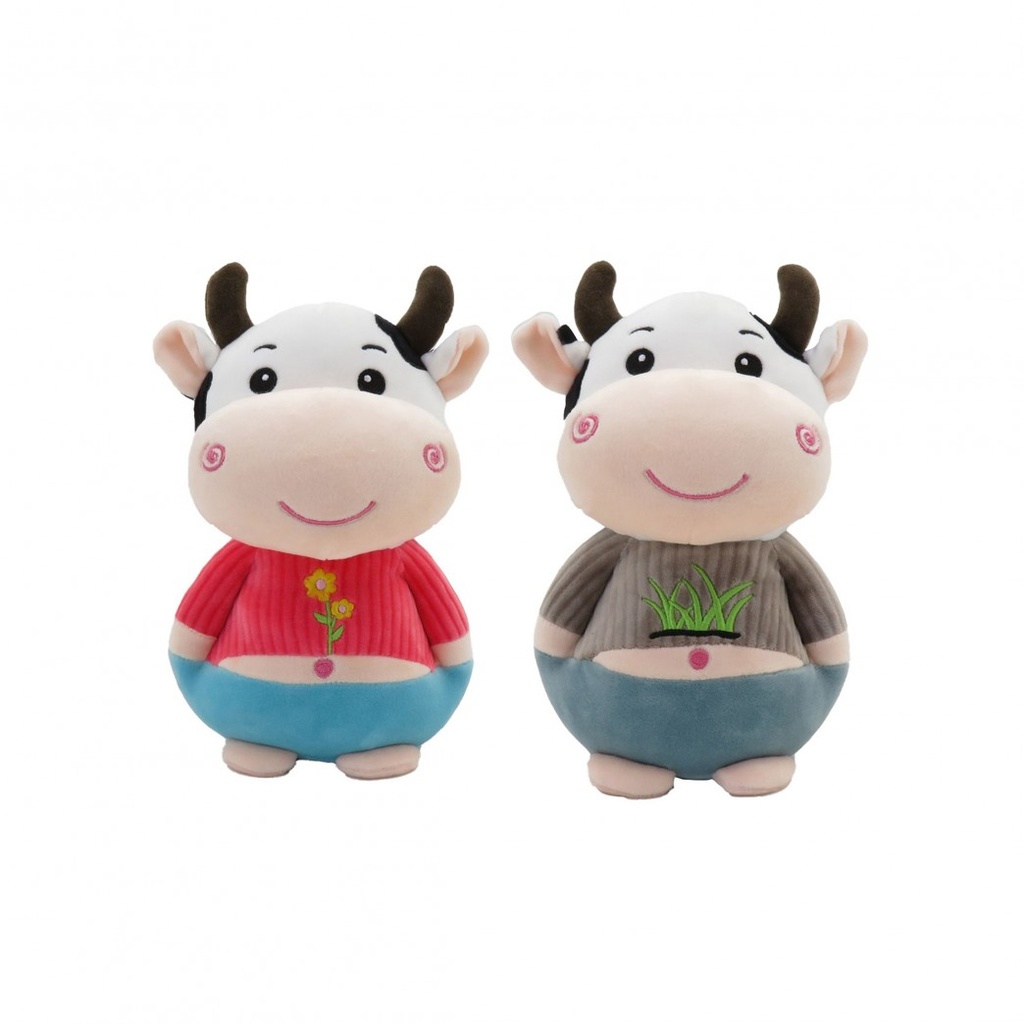 PELUCHE VACA 20CM