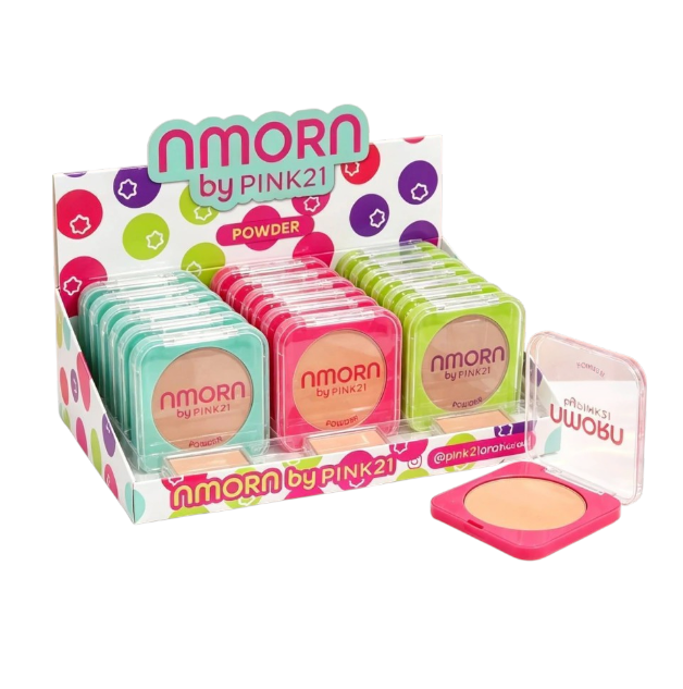 [PM-CS6846] POLVO COMPACTO NMORN PINK 21