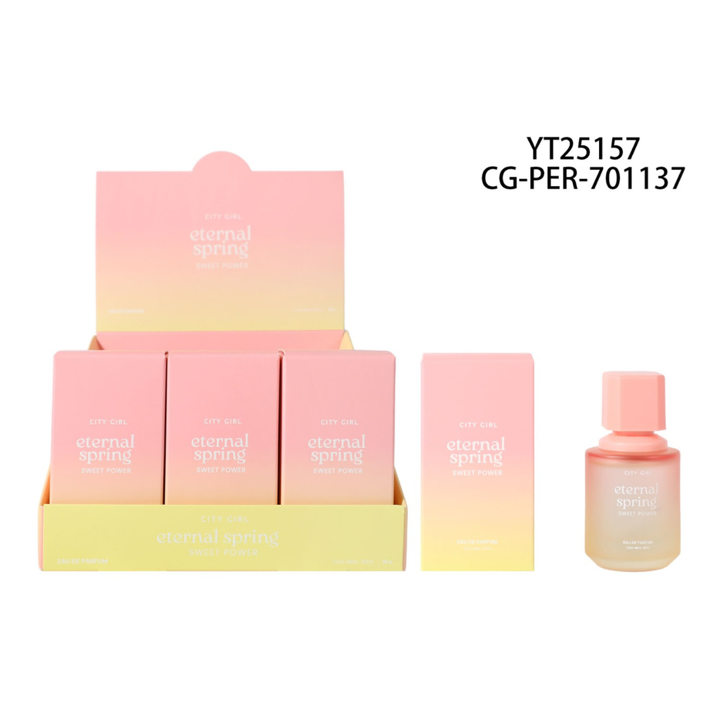 [PG-YT25157] PERFUME ETERNAL SPRING SWEET POWER CITY GIRL- 30ML