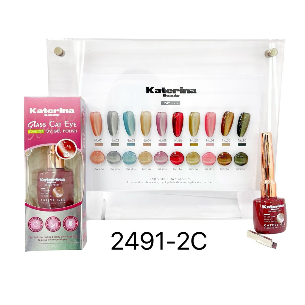 2491- ESMALTE KATERINA BEAUTY UV LED X1U.