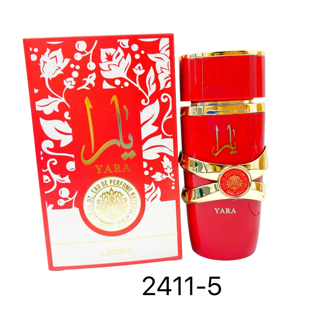 / 2411-5 YARA ROJO LATTAFA 100ML X1U. *12