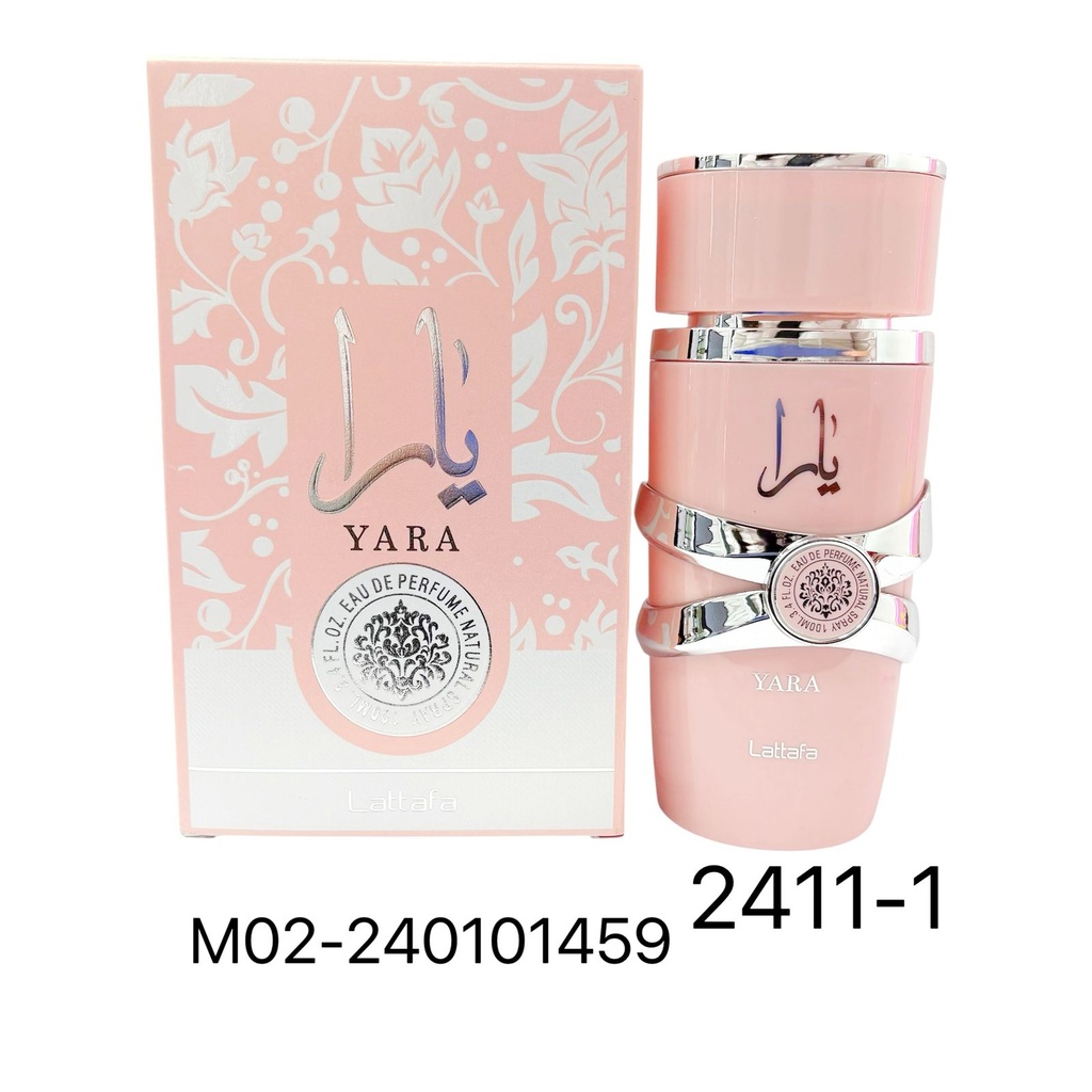 2411-1/ 72737-9 YARA ROSA 100ML