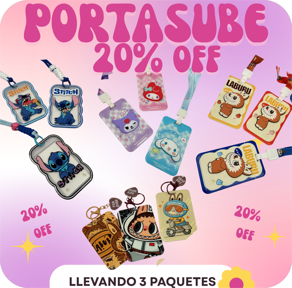 PROMO SUBE 20% OFF PAQUETES SURTIDOS.