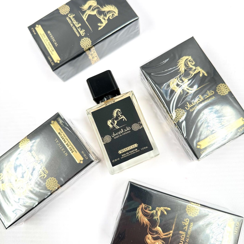 PERFUME MINIATURA QAED AL FURSANA MYSTICAL 30ML X1U. *12
