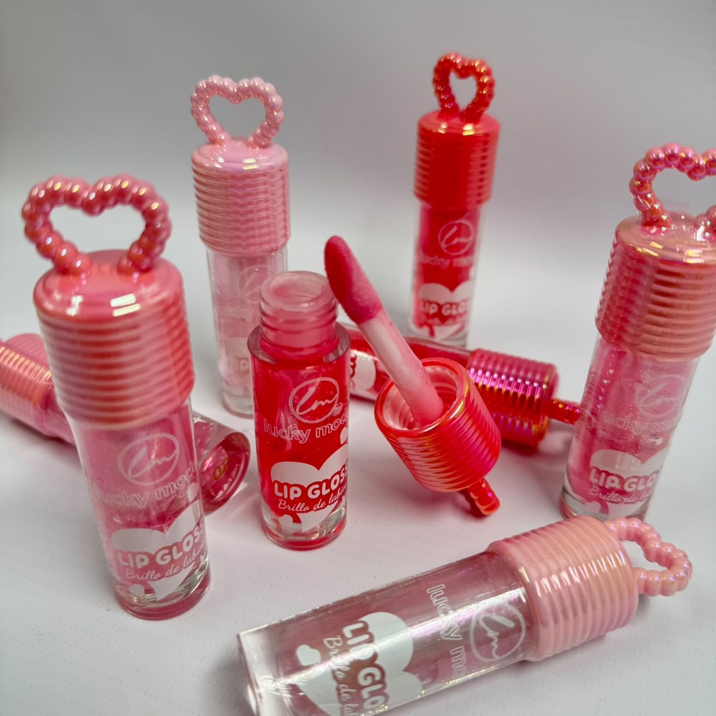 GLOSS TAPA CORAZON LUCKY MODEL X1U. *24