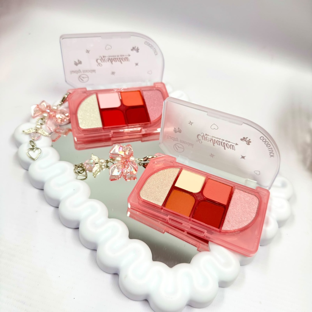 PALETA DE SOMBRAS LUCKY MODEL X1U. *12