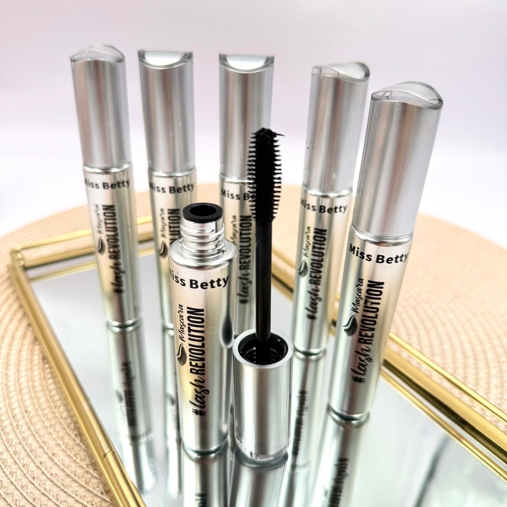 MASCARA DE PESTAÑAS LASH REVOLUTION PLATEADO MISS BETTY X1U