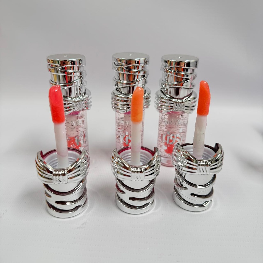 [PY-L6312] GLOSS MOÑO PLATEADO MISS BETTY X1U. *24