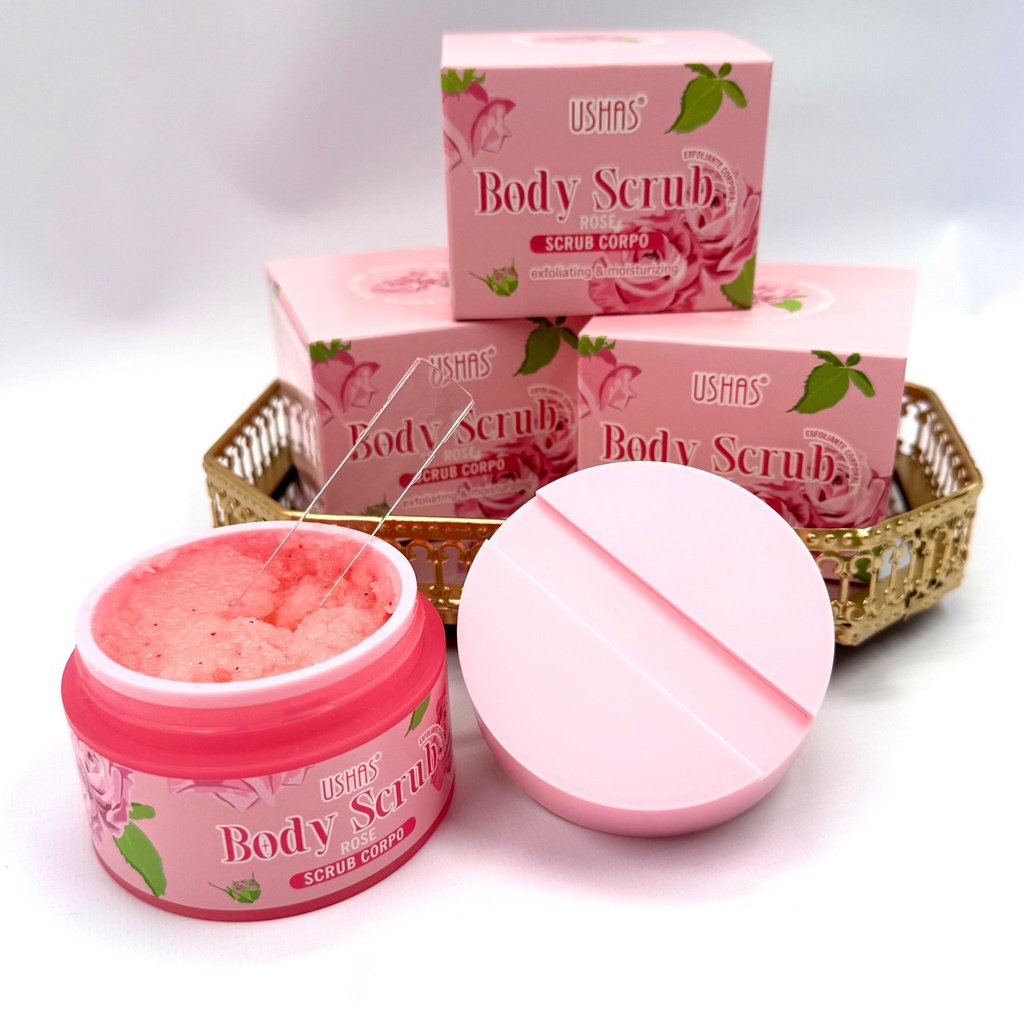 EXFOLIANTE CORPORAL ROSAS USHAS X1U