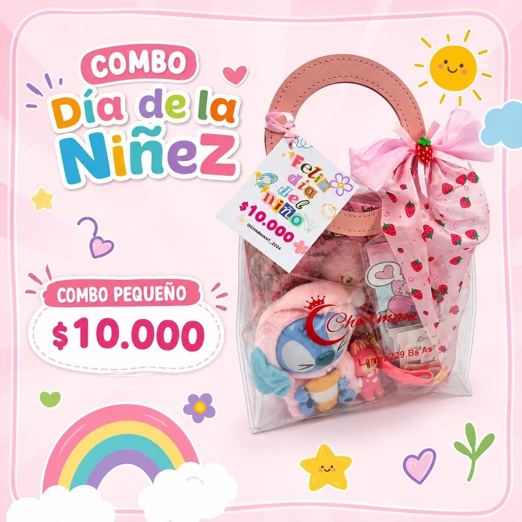 COMBO PEQUE DIA DE LA NIÑEZ *FOTO ILUSTRATIVA*