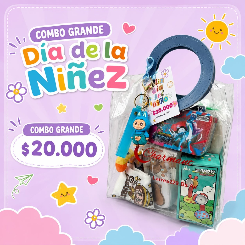 COMBO GRANDE DIA DE LA NIÑEZ *FOTO ILUSTRATIVA*