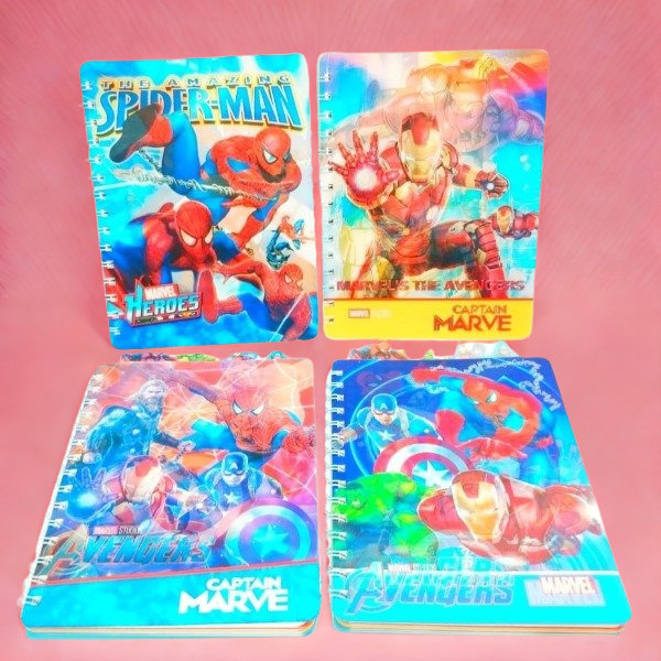 LIBRETA PERSONAJES X1U
