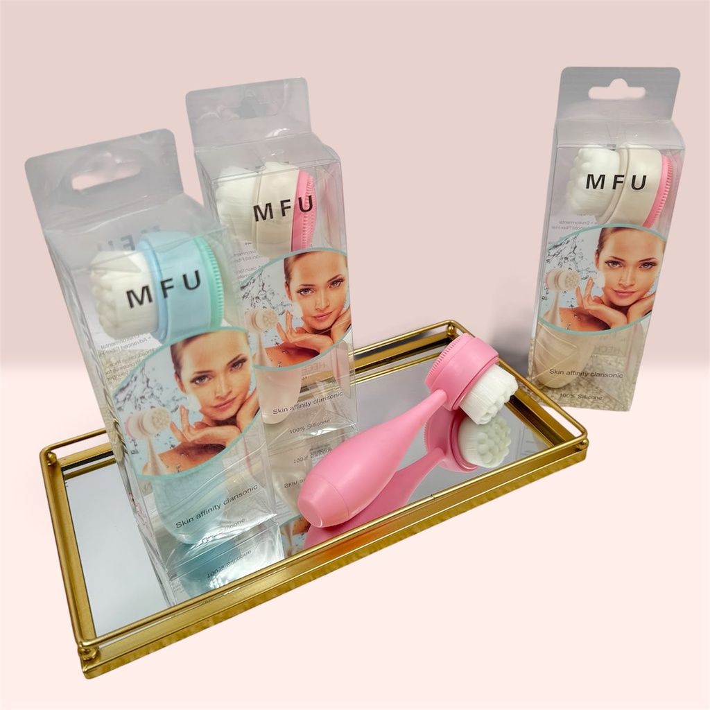 LIMPIADOR FACIAL CEPILLO/SILICONA MFU X1U.
