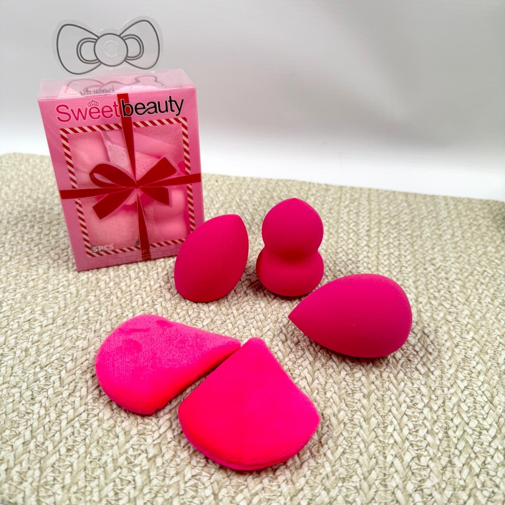 [PY-C-3201] KIT ESPONJAS MAKE UP SWEET BEAUTY X1U. *12C.